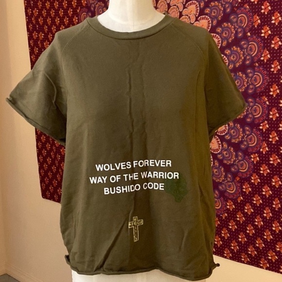 Darc Sport “Bushido Code” cropped Tee - Picture 2 of 2